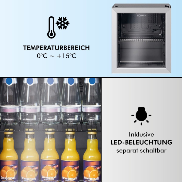 Bomann KSG 7282.1 Flaschenkühlschrank